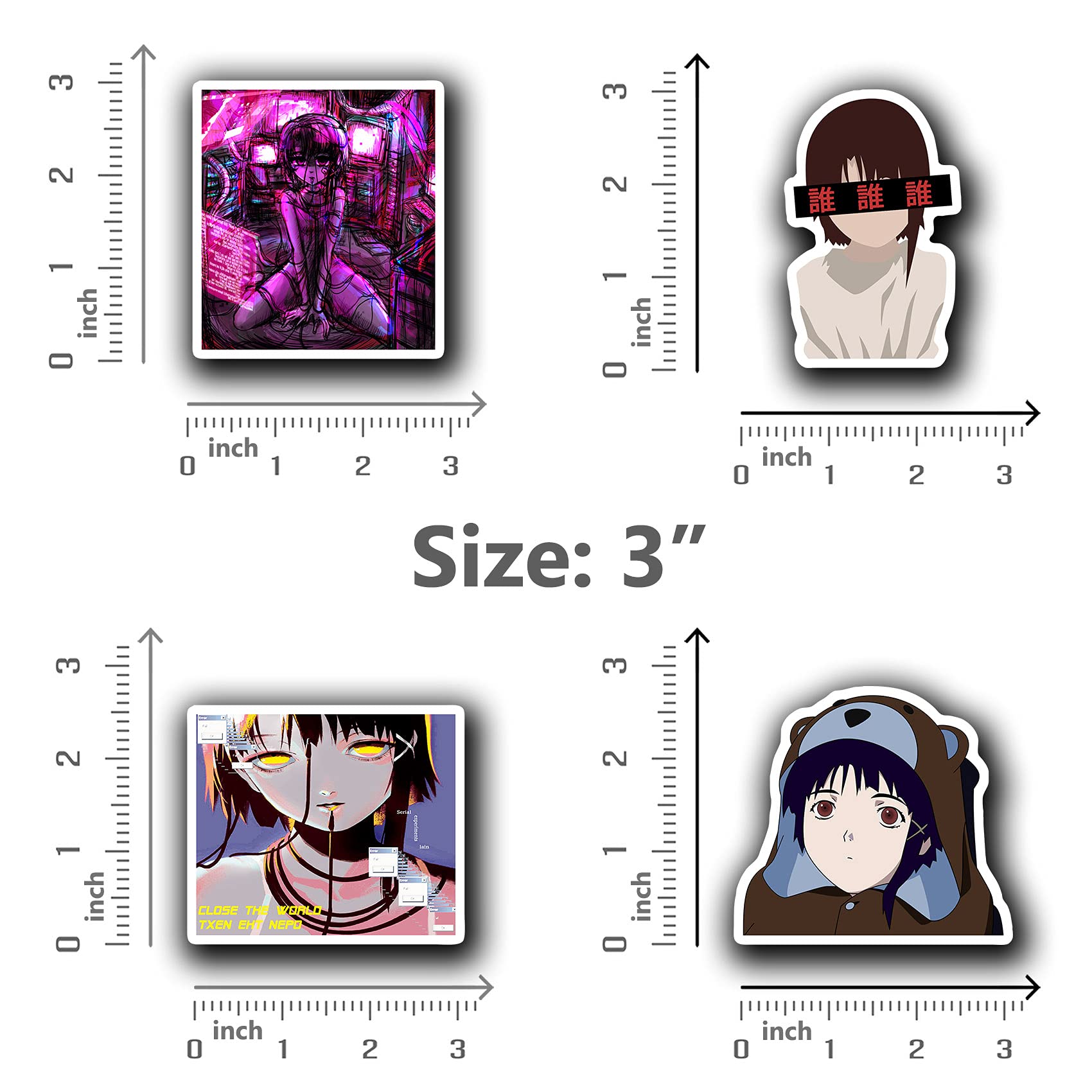 Amazon.co.jp: Serial Experiments Lain Lain Iwakura Wild Lain